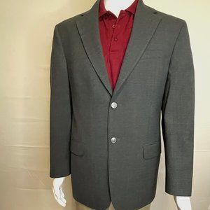 Stafford Mens Charcoal Grey Blazer 40R